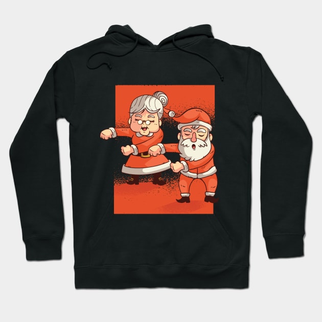 Mr & Mrs. Claus floss dance Hoodie by otaku_sensei6